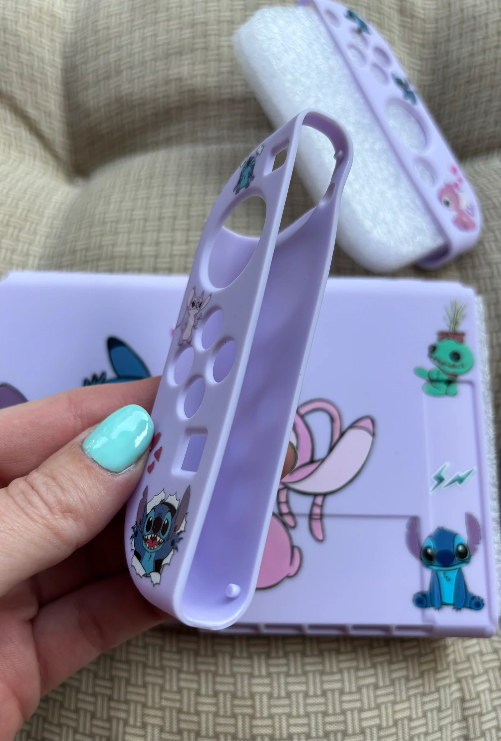 Carcasa protectora Nintendo Switch OLED Stitch Ángel Disney – photo 3